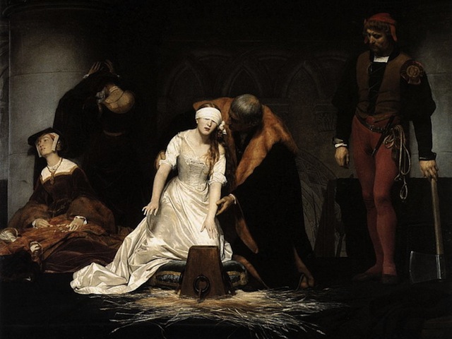 Lady Jane Grey's Execution - Delaroche